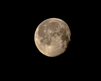 The Moon, past full, March 2022,Mansfield, Tolland Co.